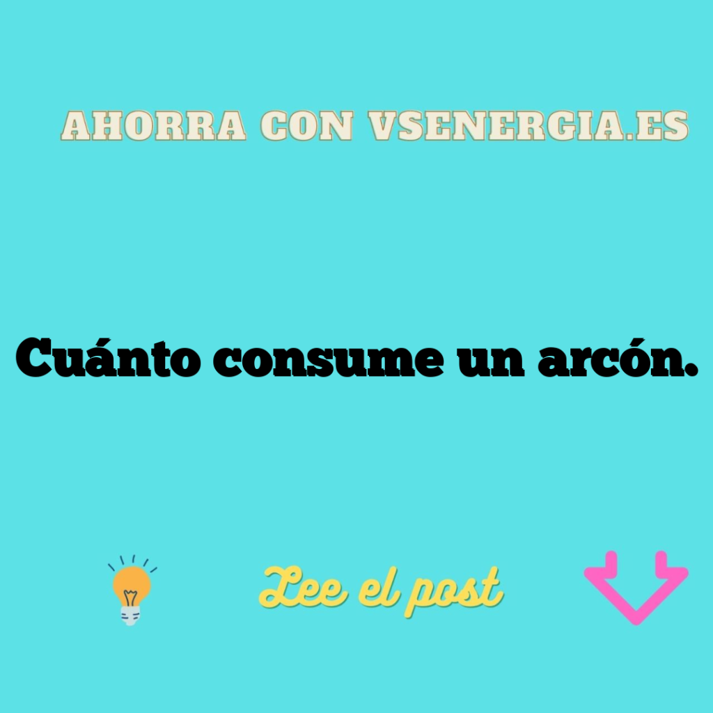 Cuánto consume un arcón.