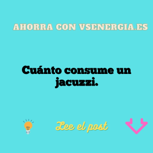 Cuánto consume un jacuzzi.