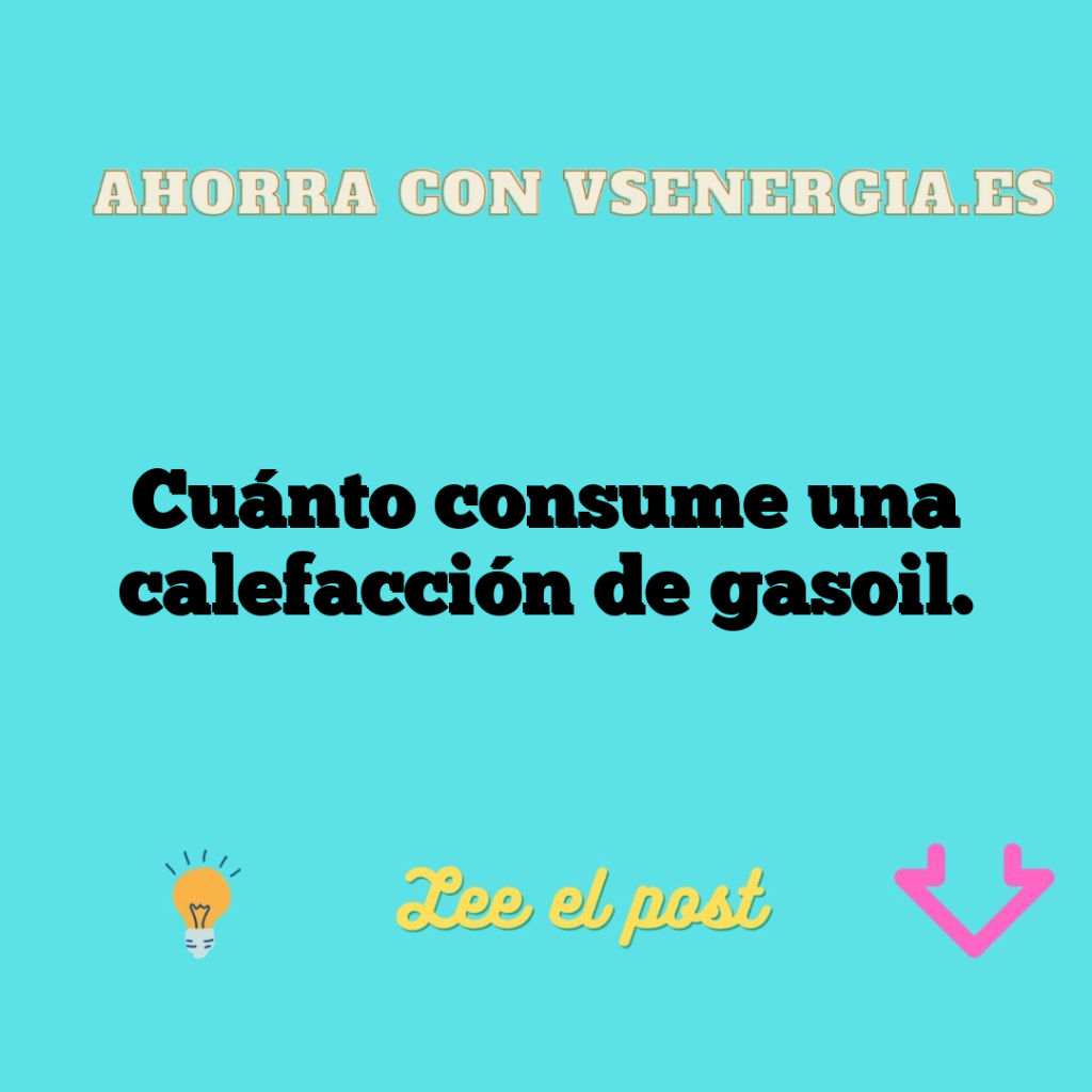 Cuánto consume una calefacción de gasoil.