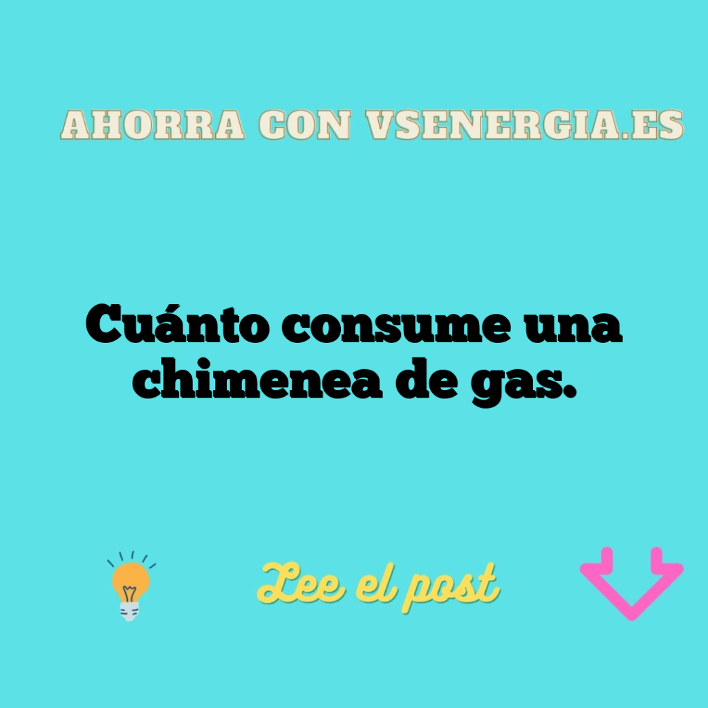 Cuánto consume una chimenea de gas.