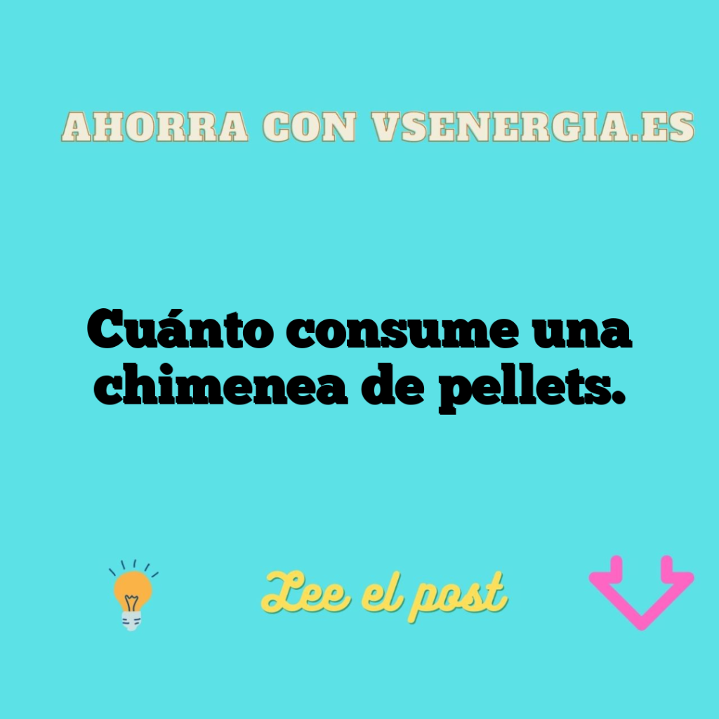 Cuánto consume una chimenea de pellets.