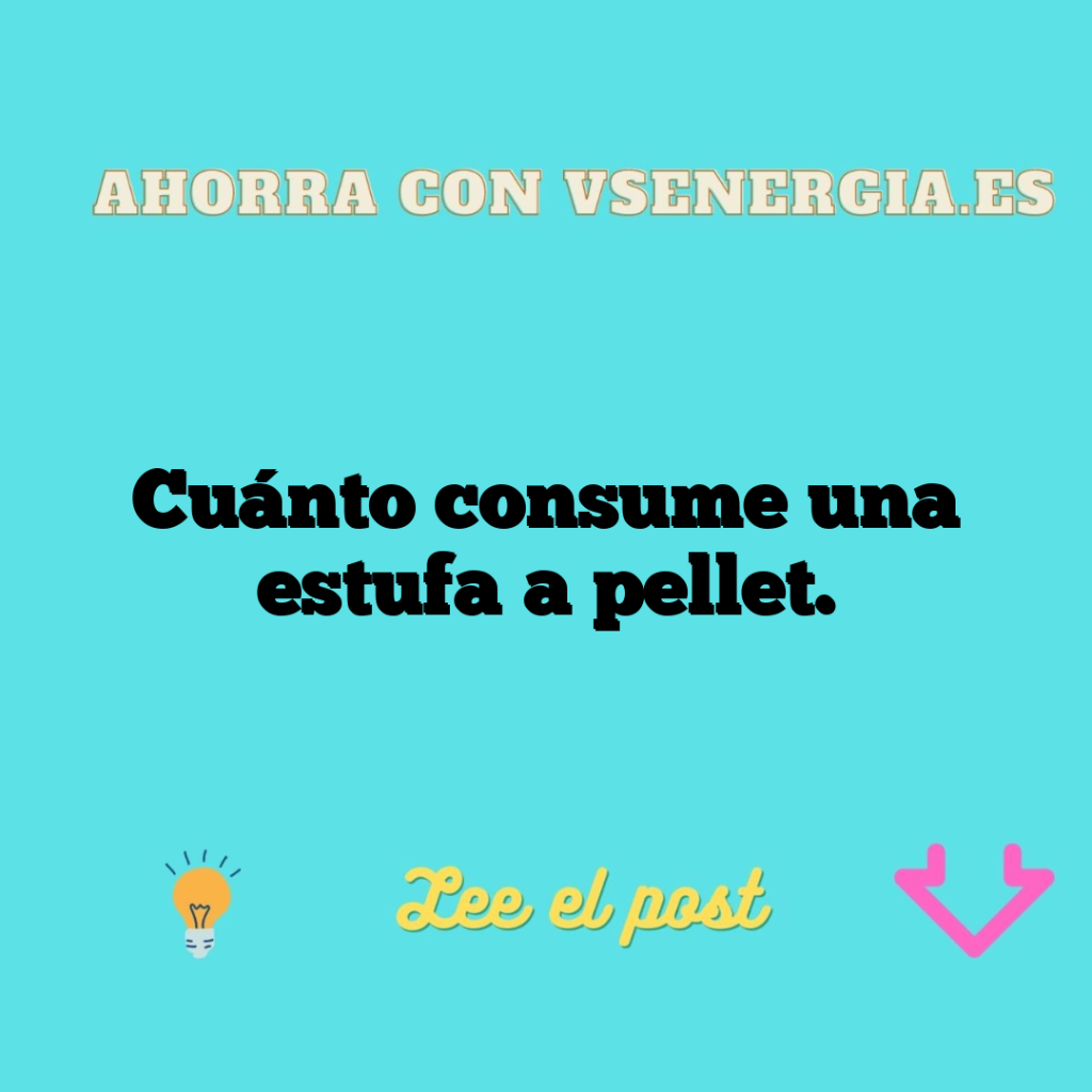 Cuánto consume una estufa a pellet.