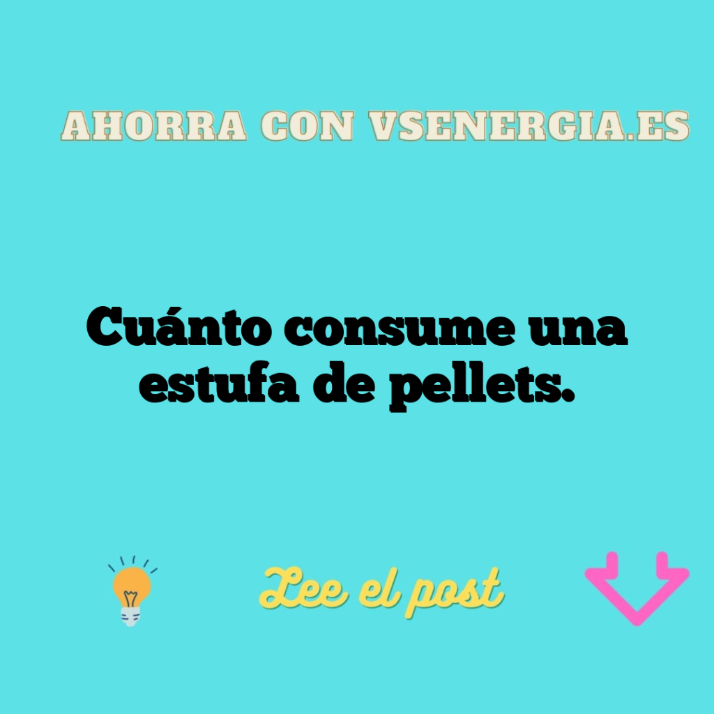 Cuánto consume una estufa de pellets.