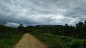 Parque eólico da Coriscada - Subestación